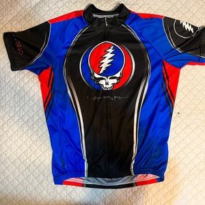 Grateful Dead Cycling Jersey Men’s Medium (Licensed)